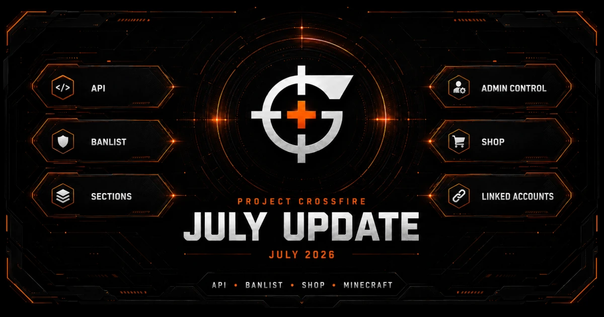 Project Crossfire Development Update | July 2026